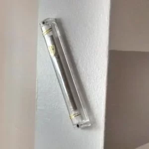 Mezouza Séfarade 10cm (parchemin + boîtier)